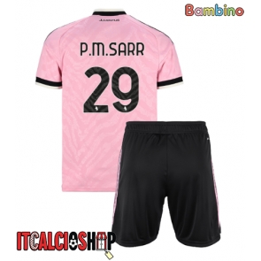 Juventus Pape Matar Sarr #29 Seconda Maglia Bambino 2026-27 Manica Corta (+ Pantaloni corti)